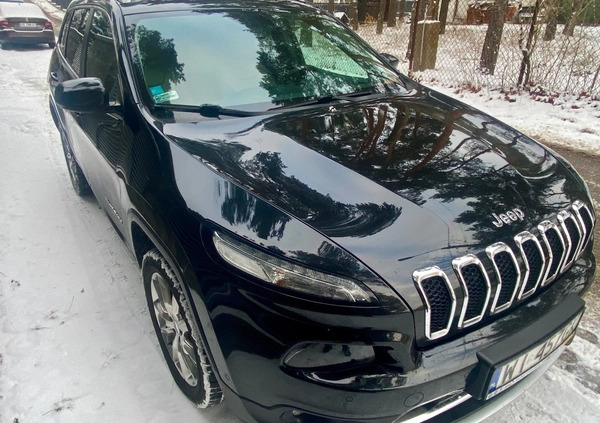 Jeep Cherokee cena 79000 przebieg: 148000, rok produkcji 2016 z Warszawa małe 277